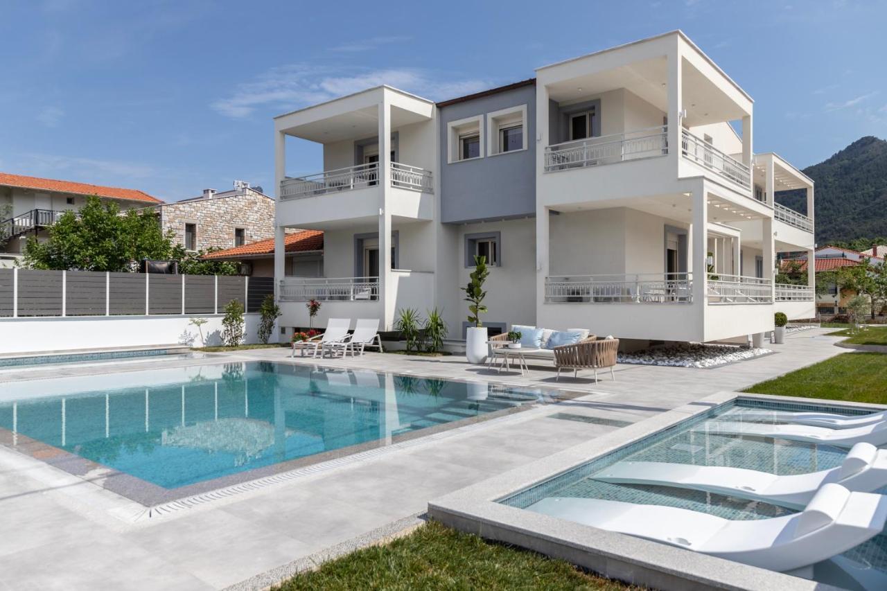 Hotel Sole Mare Chrysi Ammoudia Exterior foto
