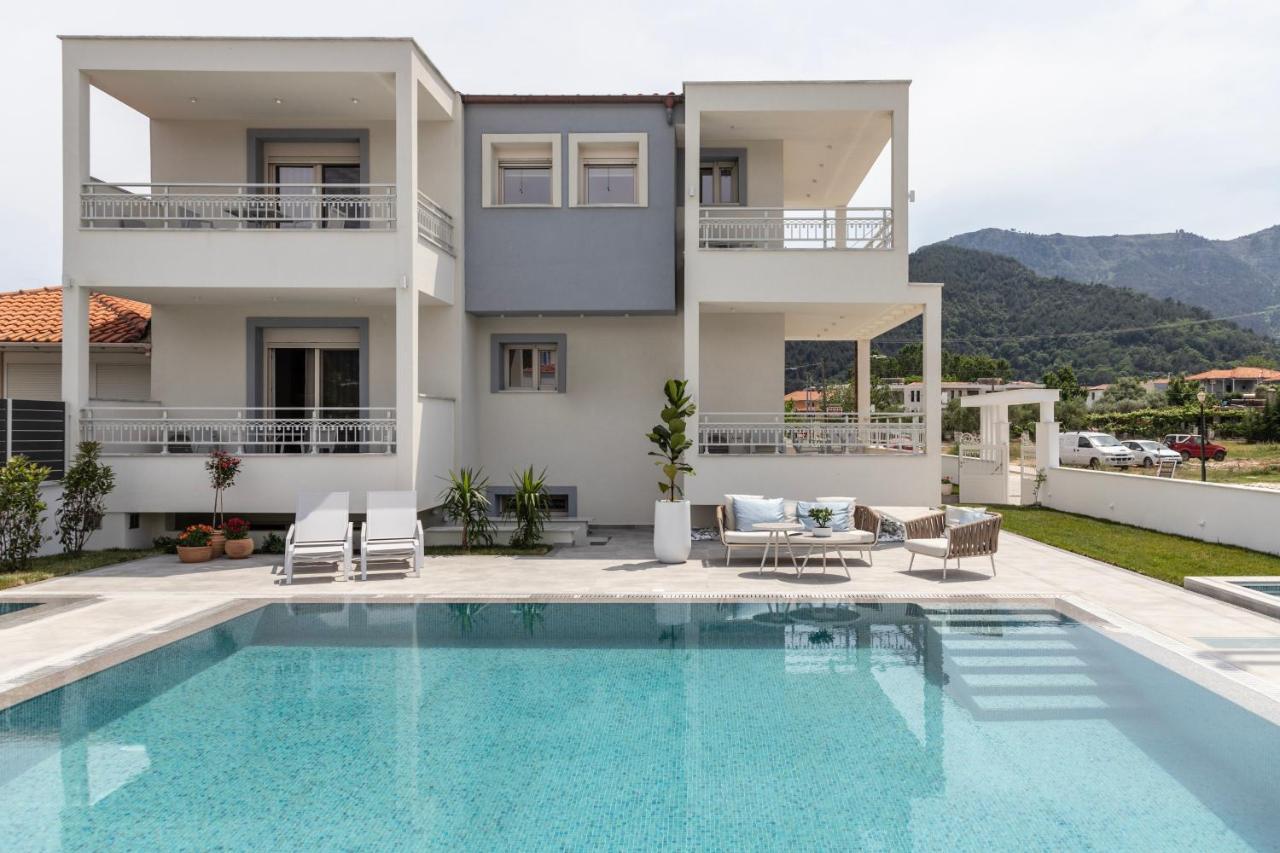 Hotel Sole Mare Chrysi Ammoudia Exterior foto