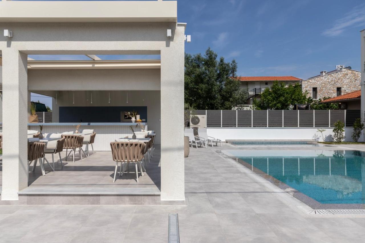 Hotel Sole Mare Chrysi Ammoudia Exterior foto