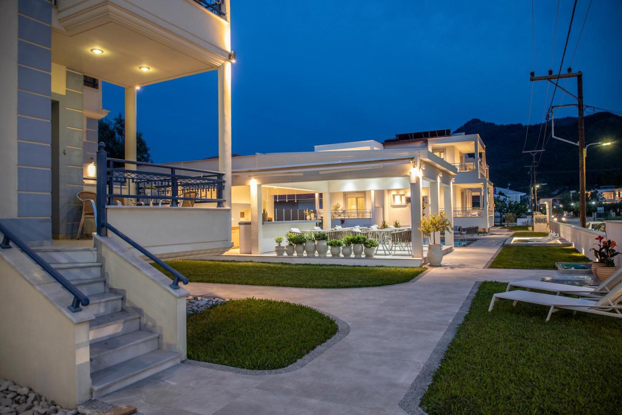 Hotel Sole Mare Chrysi Ammoudia Exterior foto
