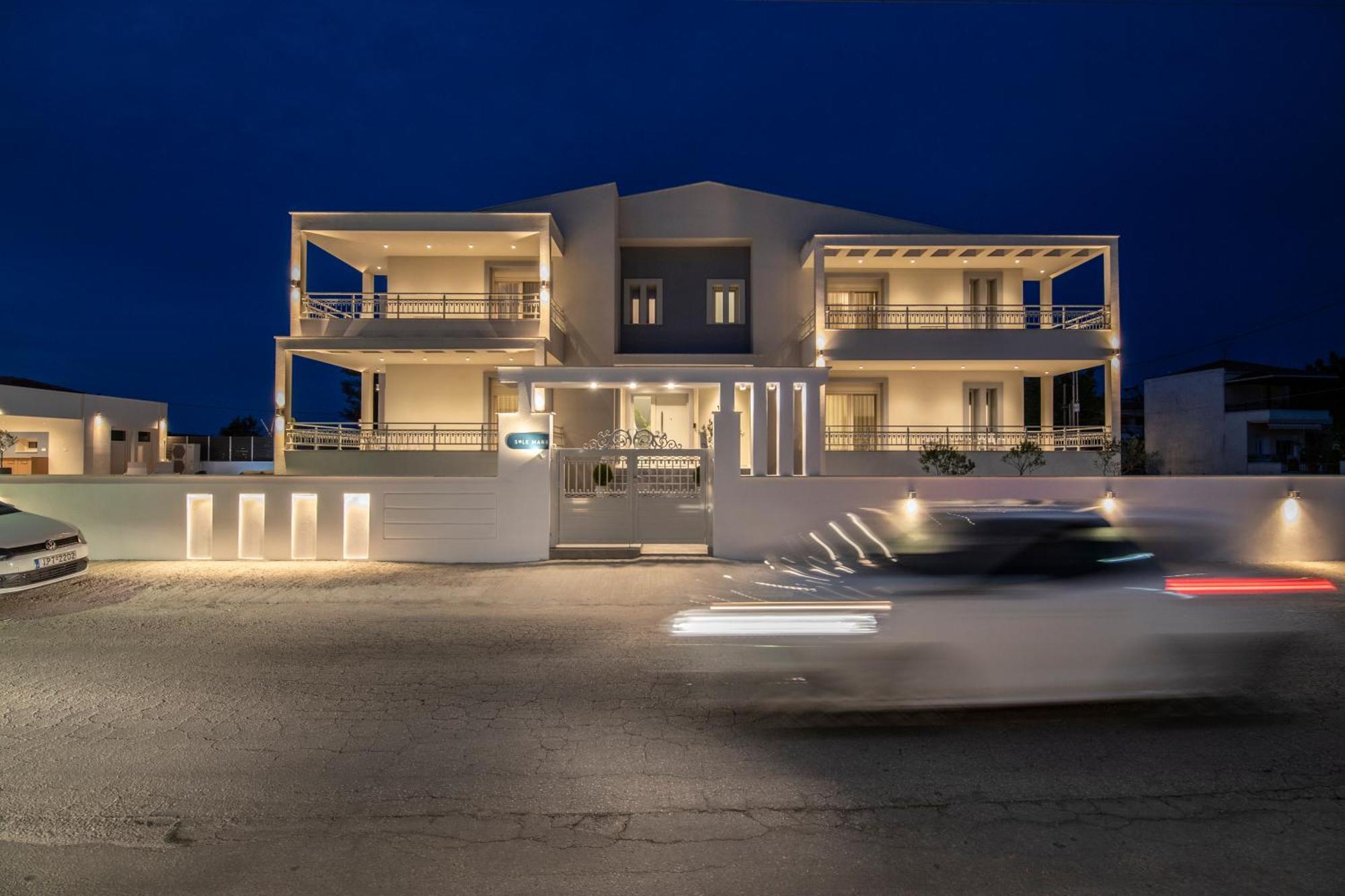 Hotel Sole Mare Chrysi Ammoudia Exterior foto