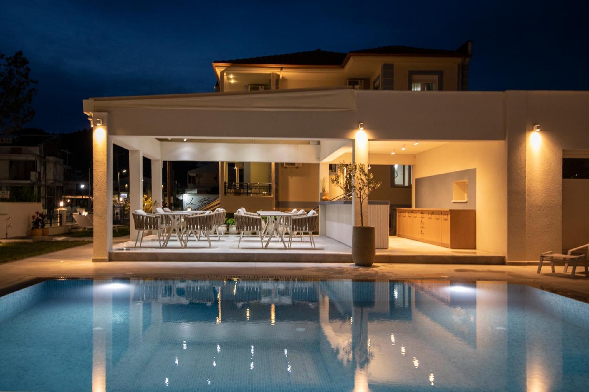 Hotel Sole Mare Chrysi Ammoudia Exterior foto