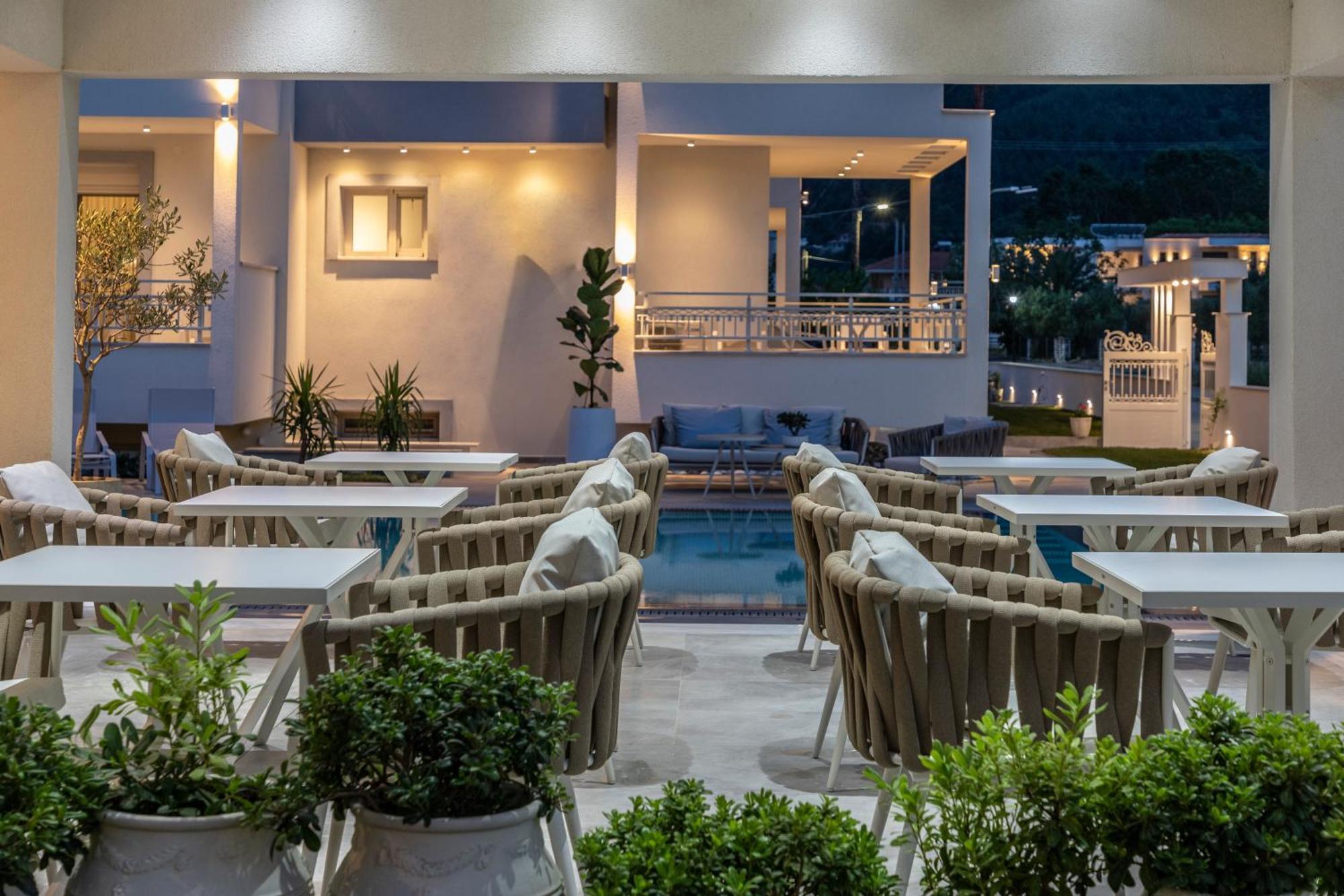 Hotel Sole Mare Chrysi Ammoudia Exterior foto