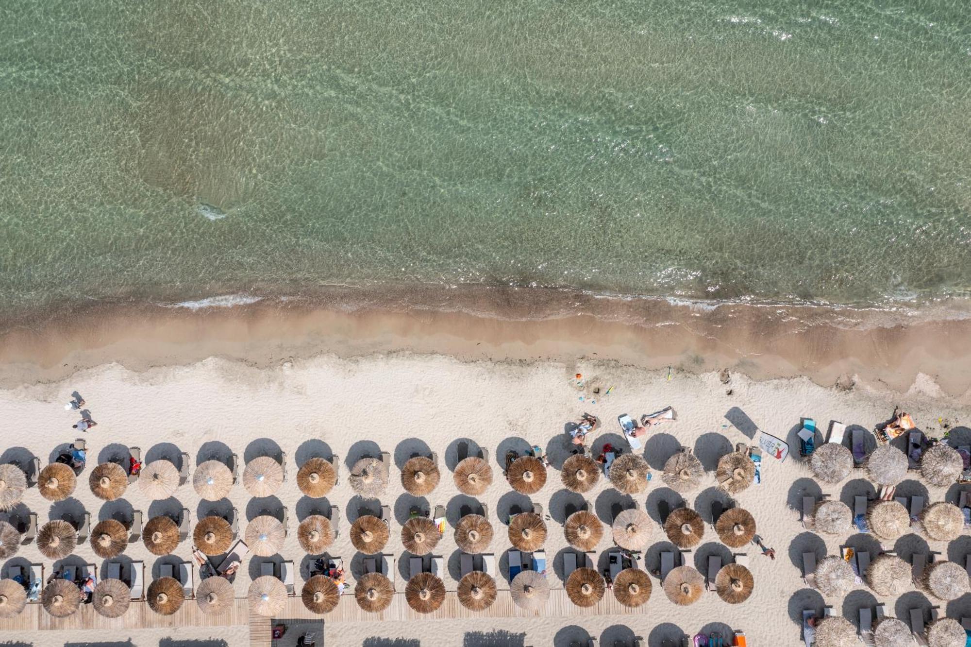 Hotel Sole Mare Chrysi Ammoudia Exterior foto