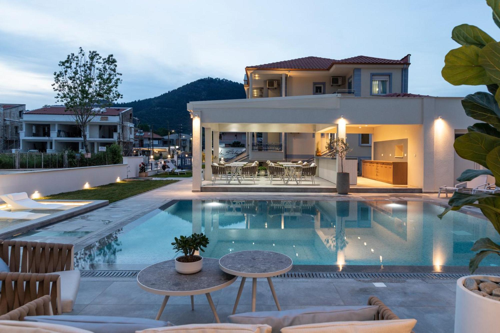 Hotel Sole Mare Chrysi Ammoudia Exterior foto